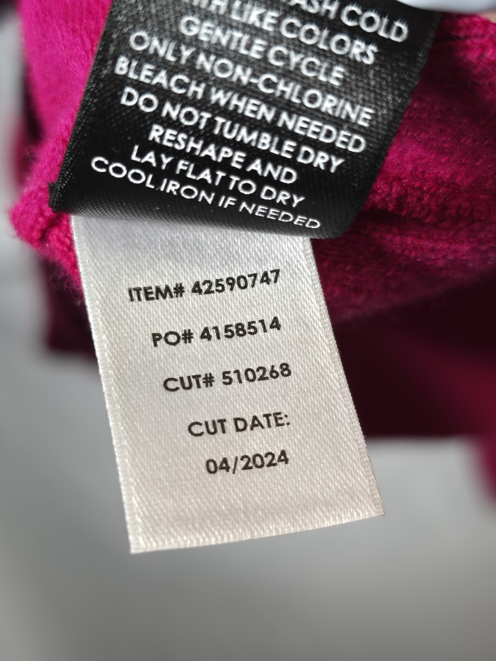 NWT Torrid Hot Pink Button-Front V-Neck Longline Lightweight Cardigan, Sz 1X - Picture 5 of 5